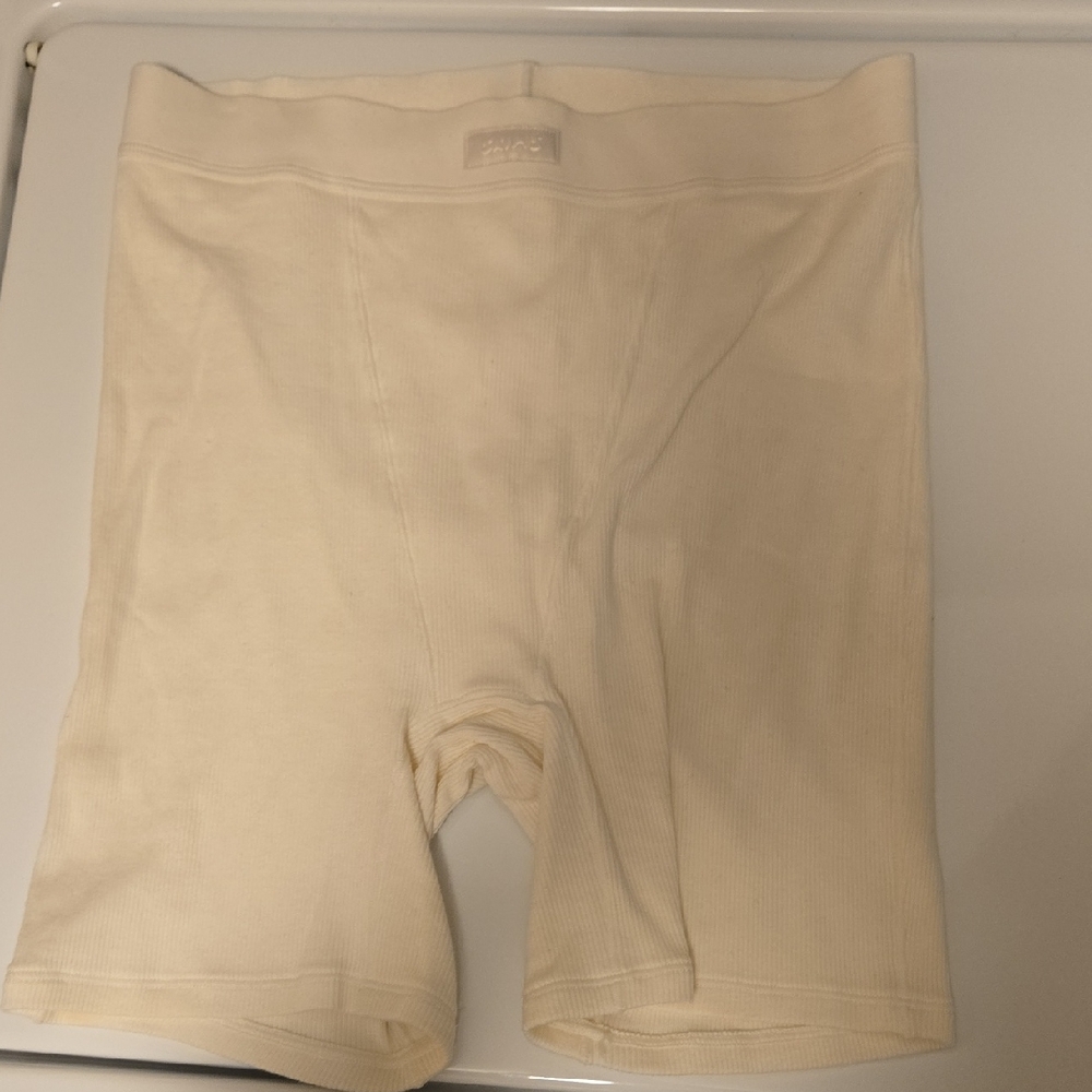 SKIMS Ribbed Cotton Woman's Boxers